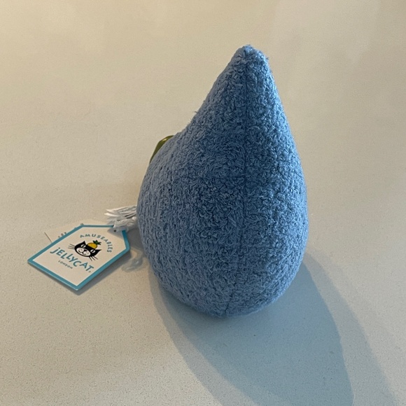 BNWT RARE Jellycat Amuseables Happy Raindrop Plush Collectible super Cute HTF - Picture 3 of 6